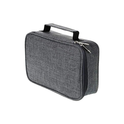 72 Holes Canvas Pencil Case for School Students childrensterritory