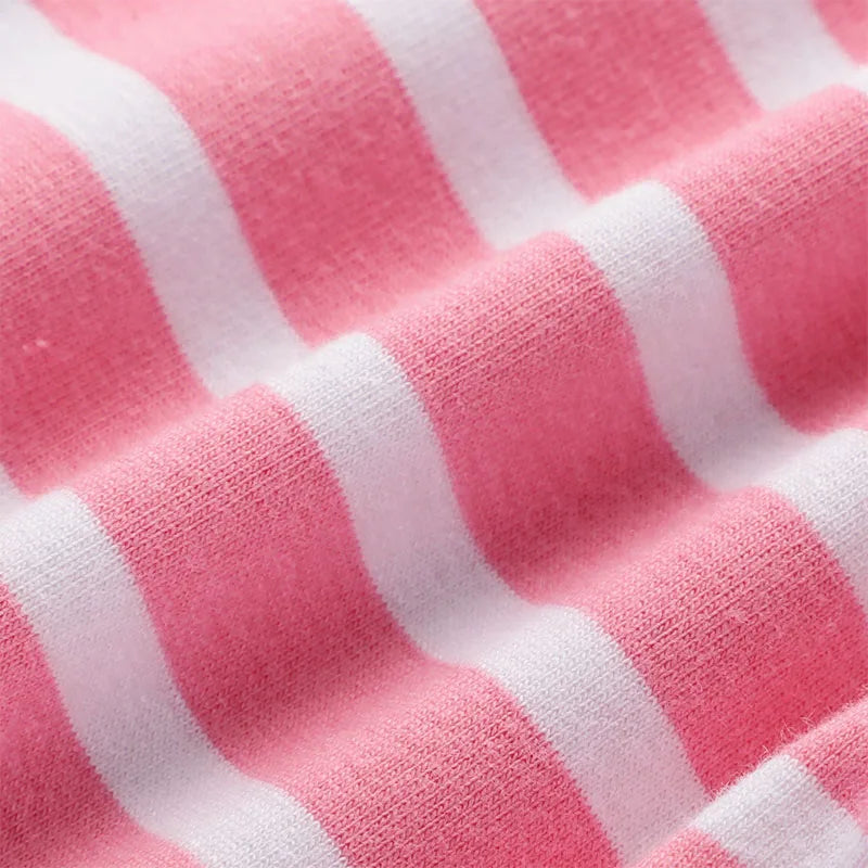 Little Girls Cartoon Embroidery Cotton Trousers