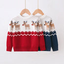Soft Wool Cartoon Design Christmas Knit Sweatshirts for Kids childrensterritory