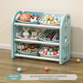 Multi-Purpose Toy Organizer Bookcase for Kids Room