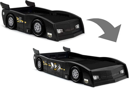 Twin Bed for Kids with a Turbo Race Car Design