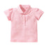 Little Girls Shorts Sleeve Polo Shirts for Summer childrensterritory
