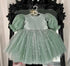 Elegant Puffy Bow-Decorated Little Girls Christening Dress childrensterritory