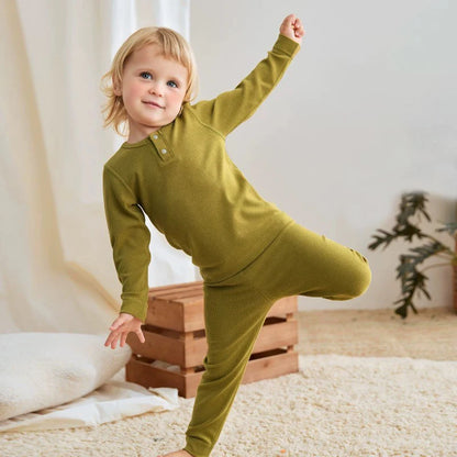 Long-Sleeved Soft Autumn Clothing Set For Kids childrensterritory