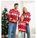 Cartoon-Design Long-Sleeve Family Matching Winter Sweater