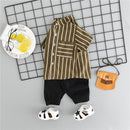 Baby Boys Striped Shirt and Shorts, Casual Outfit Sets childrensterritory