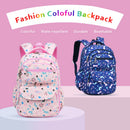 Colorful Print Waterproof Kids Girls Large School Bags childrensterritory