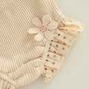 Newborn Girls Printed 2 Piece Muslin Clothes Sets