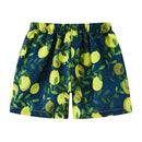 Cartoon Print Kids Boys Summer Swimming Trunks