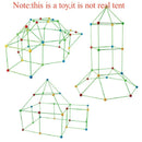 Kids DIY Tent House Building Sticks Educational Toys