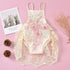 Baby Girls Cute Flower Lace Design Sleeveless Rompers childrensterritory