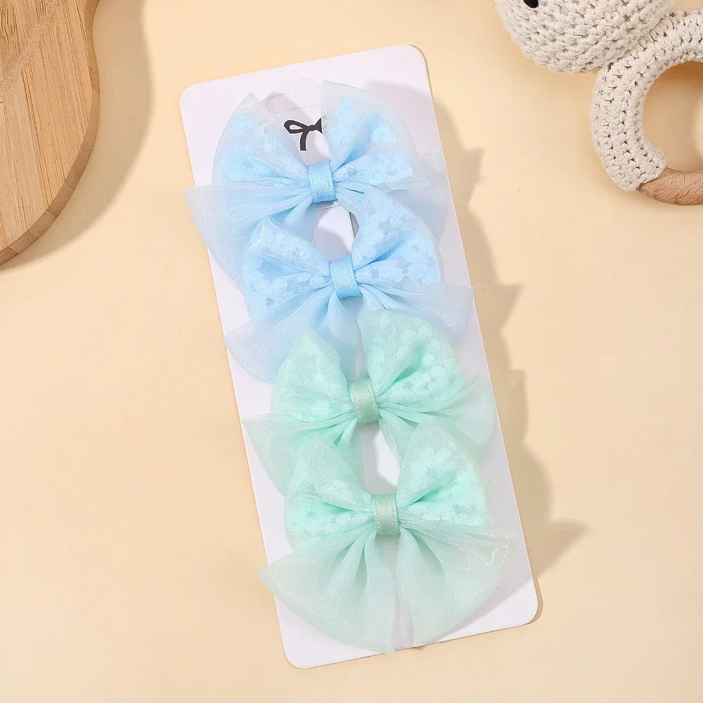 Girls Cute Handmade Lace Design Hair Accessories