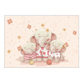 Cartoon Animal Pattern Non-slip Children Rooms Carpets