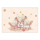 Cartoon Animal Pattern Non-slip Children Rooms Carpets