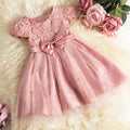 Toddler Girls Bow Design Formal Occasion Tutu Fluffy Gown childrensterritory