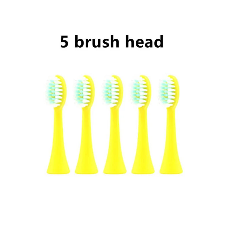 Electric Tooth Brush for Kids with 6 Soft Nozzles childrensterritory