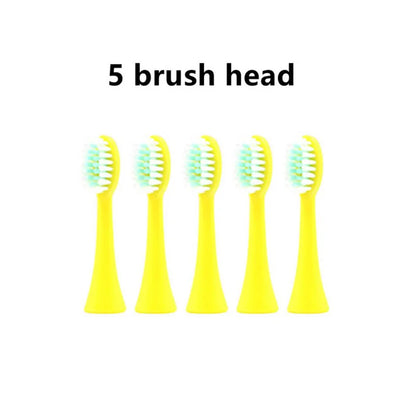 Electric Tooth Brush for Kids with 6 Soft Nozzles childrensterritory