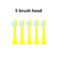Electric Tooth Brush for Kids with 6 Soft Nozzles childrensterritory