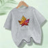 Short Sleeve Graphic Cotton Tees for Kids Boys Girls childrensterritory