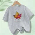 Short Sleeve Graphic Cotton Tees for Kids Boys Girls childrensterritory