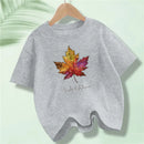 Short Sleeve Graphic Cotton Tees for Kids Boys Girls childrensterritory