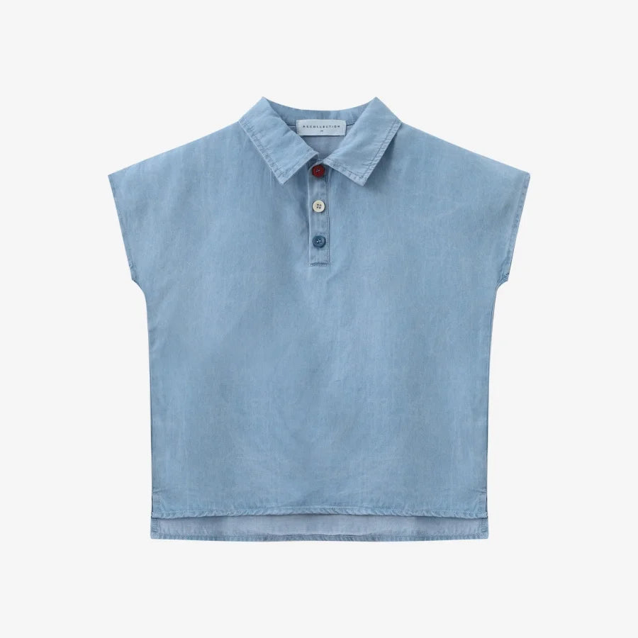 Family Matching Embroidered Denim Clothing Set for Summer childrensterritory