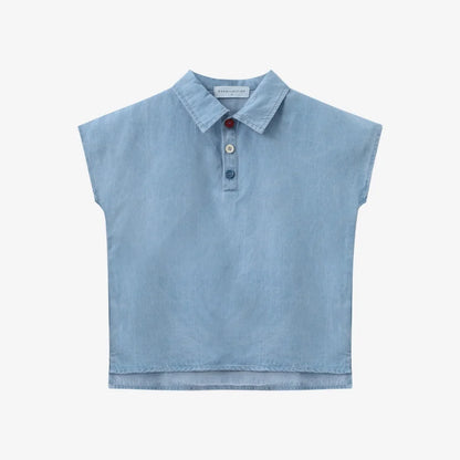 Family Matching Embroidered Denim Clothing Set for Summer childrensterritory