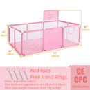 Indoor Ball Pit Baby Playpen with Safety Fence childrensterritory