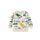 Long Sleeve Stars Cartoon Print Kid Boys Girls Sweatshirts childrensterritory