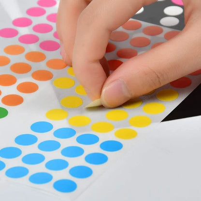 Kids Colorful Cartoon Puzzle Dot Sticker Games childrensterritory