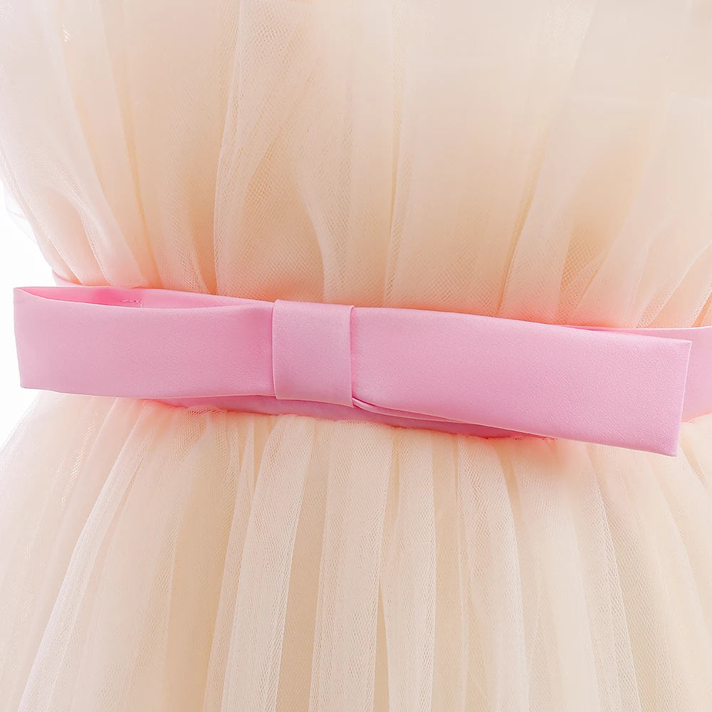 Baby Girls Tulle Wedding Bridesmaid Dresses