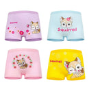 10PC Soft Cotton Cartoon Print Breathable Briefs for Girls childrensterritory