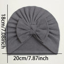 Baby Boys/Girls Bow Knotted Beanie/Photography Props