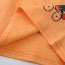Little Boys Excavators Print Cotton T-shirts for Summer childrensterritory