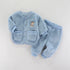 Kids Cartoon Design Long Sleeves Warm Clothing Set childrensterritory