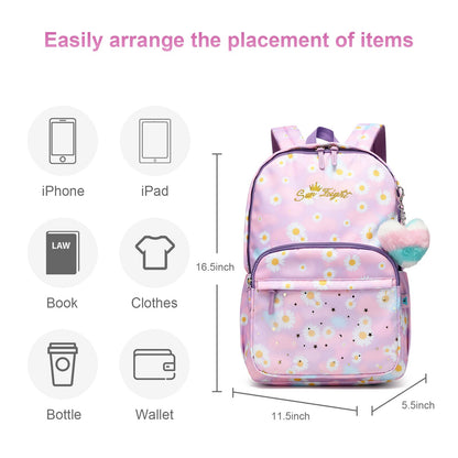 Multi-Pocket Gradual Kids Unisex Waterproof Backpack childrensterritory