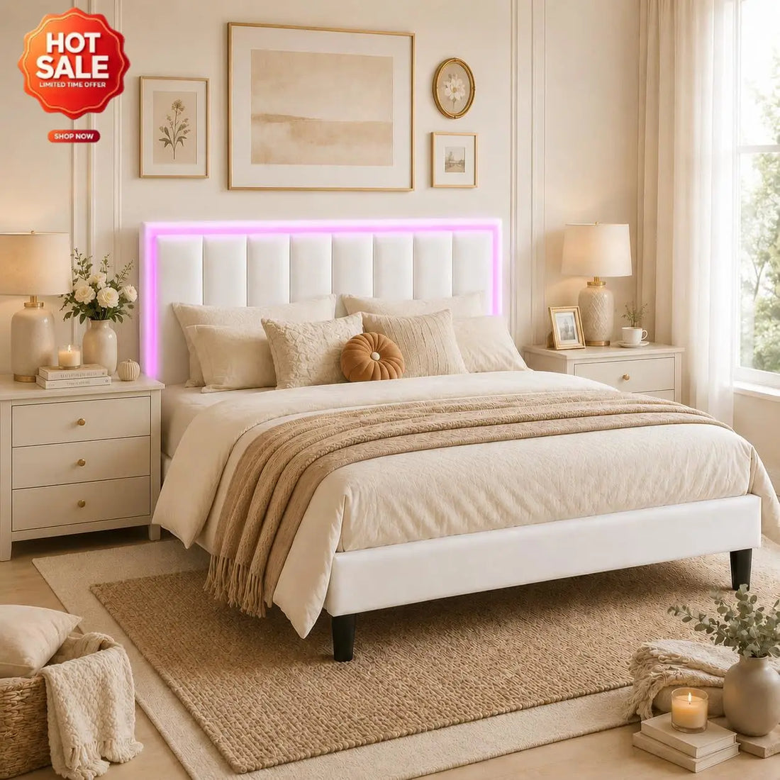 Solid Kids Bed Frame Designed to Provide Stability and Safety