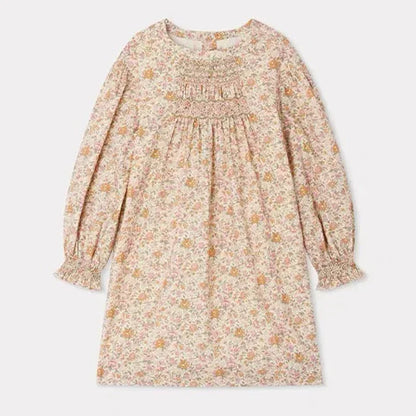 Floral Printed Little Girls&