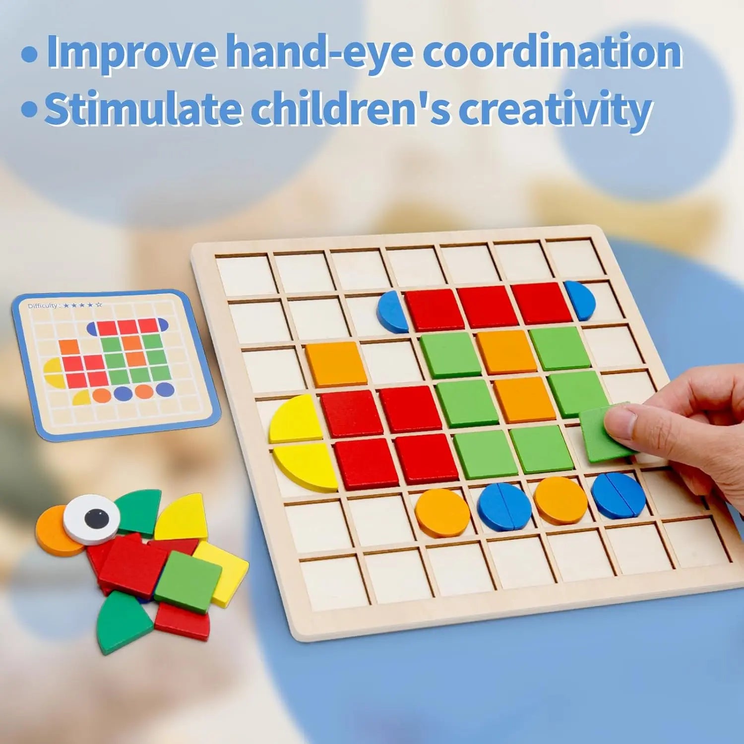 Colorful Learning Puzzle Toy For Baby Kids childrensterritory