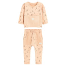 Cartoon Design Hoodies and Soft Pants Warm Outfits for Kids childrensterritory