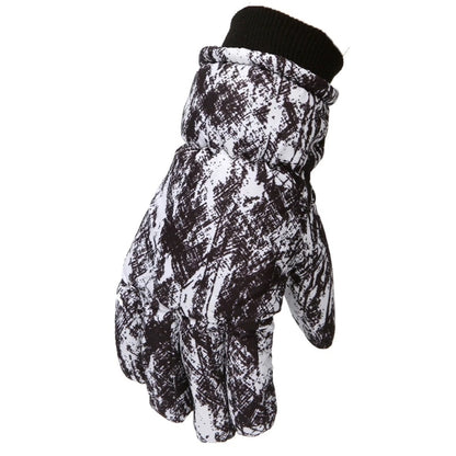 Non-slip Thicken Warm Waterproof Kids Ski Gloves childrensterritory