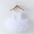 Tulle Puffy Tiered Long Tail Flower Girl Dresses For Wedding Party