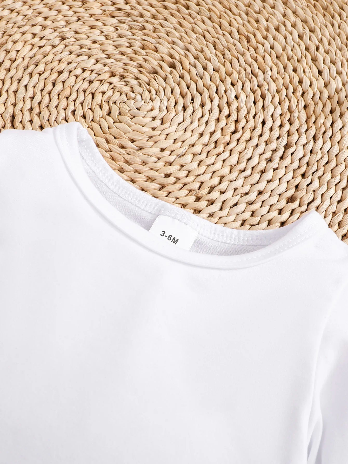 Newborn Long-Sleeved Letter Print Onesie