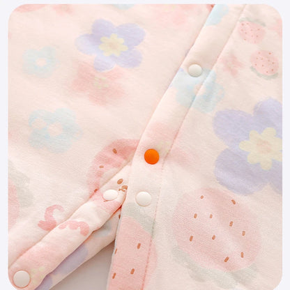 Baby Boy/Girl Warm Soft Thicken Rompers