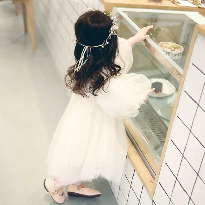 Baby Girls Designer Sweet Princess Dress For Spring childrensterritory