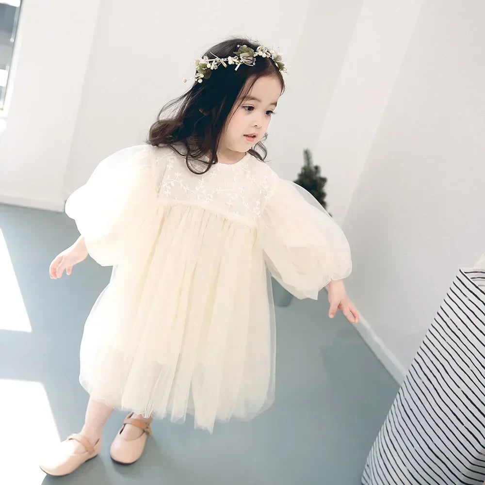 Baby Girls Designer Sweet Princess Dress For Spring childrensterritory