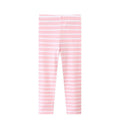 Kids Girls Colorful Striped Pencil Leggings Trousers