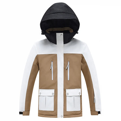 Kids Snowboard Clothing Set With Coat and Strap Pants childrensterritory