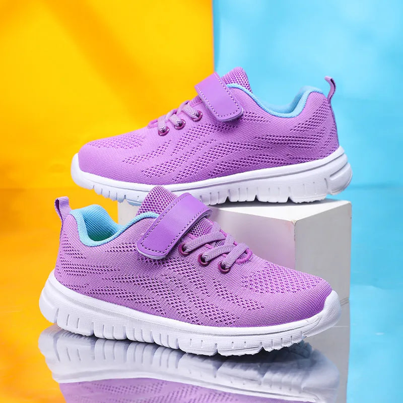 Kids Girls Casual Tennis Sports Mesh Running Sneakers childrensterritory