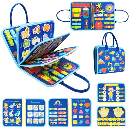 Busy Board for Fine Motor Skills | Montessori Toys for Toddler childrensterritory